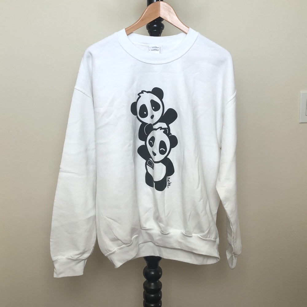 Panda Long Sleeve Sweater